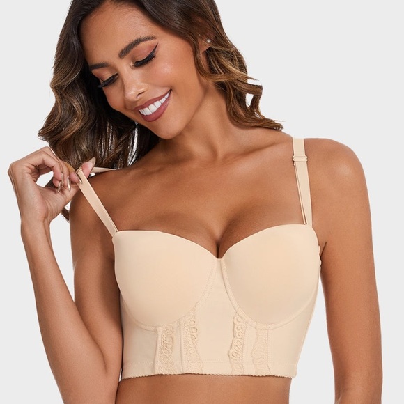 The Low Back Strapless Bra by SheCurve - Picture 2 of 8